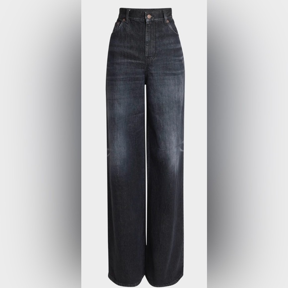 Chloe High-Rise Wide Leg Palazzo Jeans - NWT! - Picture 5 of 9